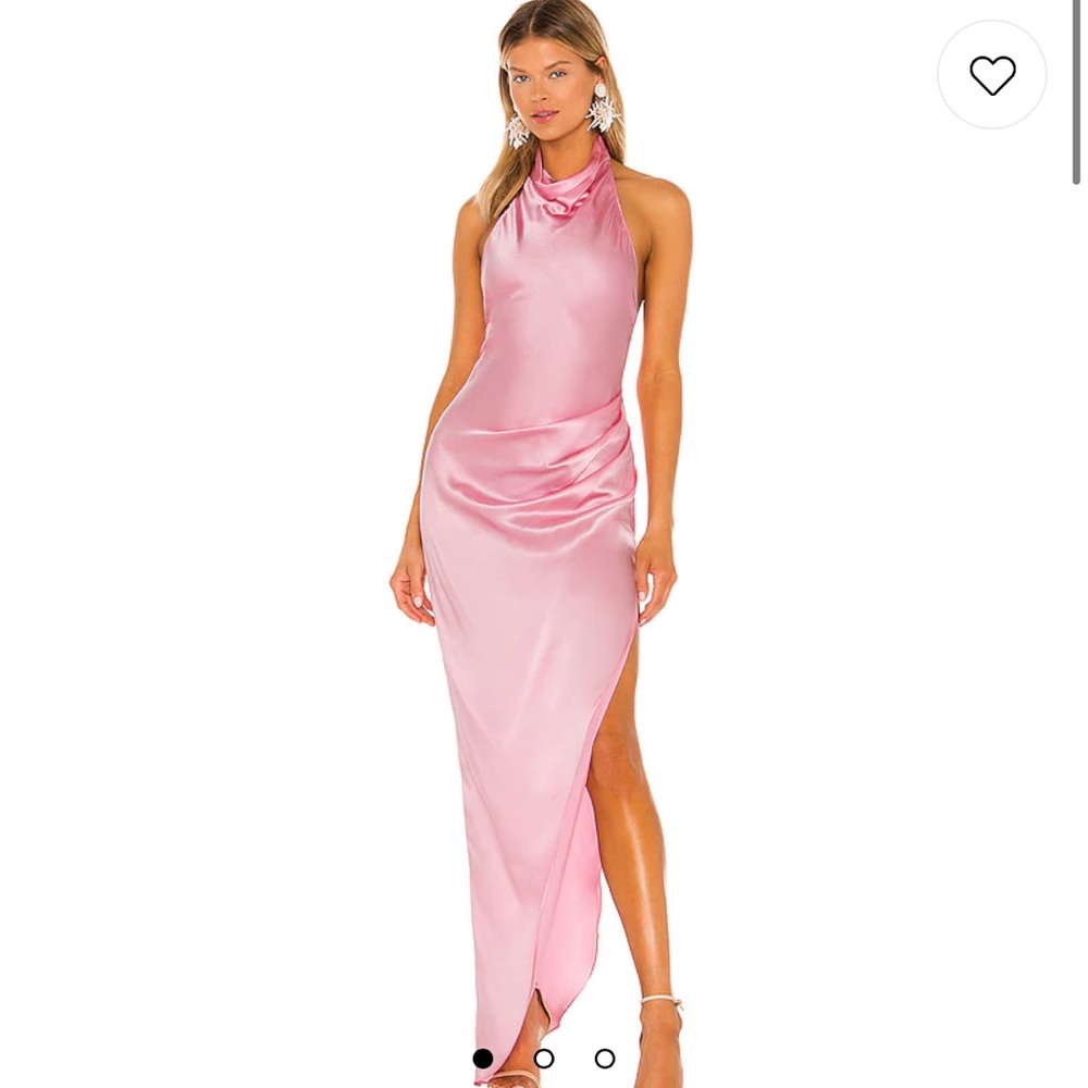 Amanda Uprichard X REVOLVE SAMBA GOWN in Flamingo